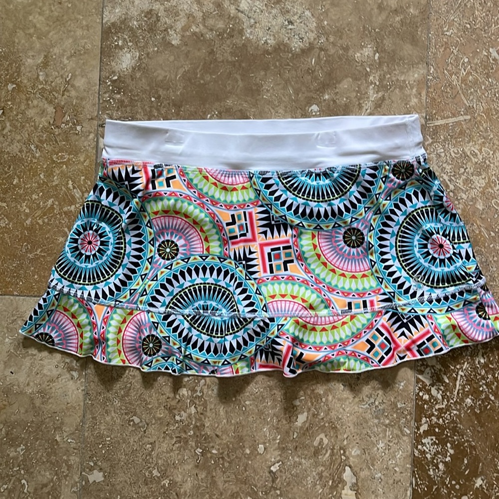 Sofibella UV / UPF Medium Tennis Running Skirt Skort
